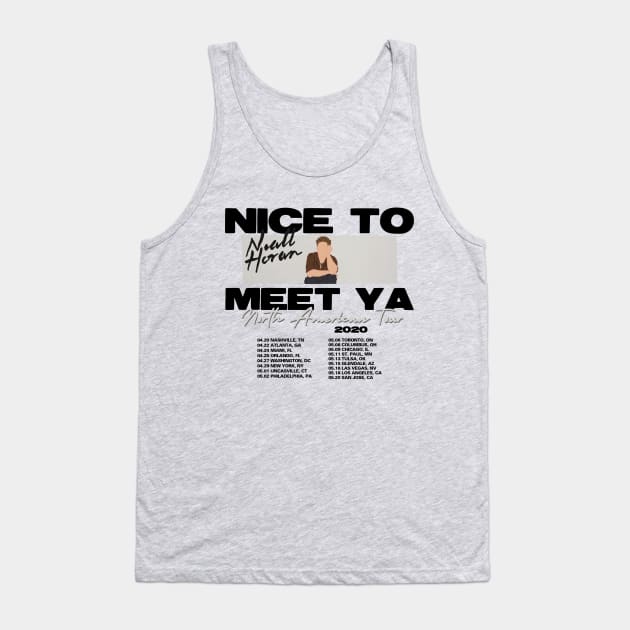 Nice To Meet You Tour Dates Parody T-Shirt
