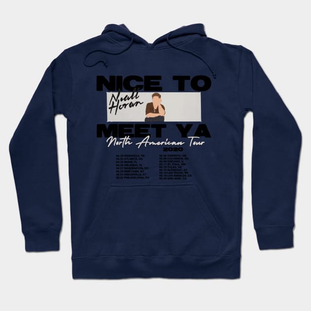 Nice To Meet You Tour Dates Parody T-Shirt